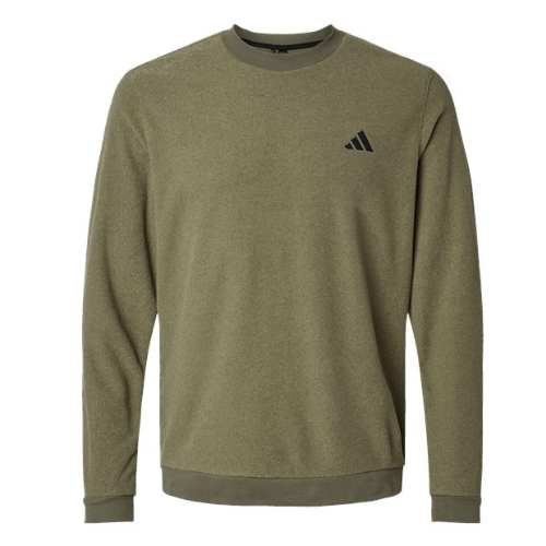 Adidas olive green sweatshirt on sale