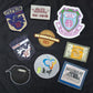 Customized embroidered patch