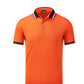 Feina [*2066FN] COLORFUL COLLAR SHORT-SLEEVED POLO SHIRT