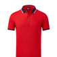 Feina [*2066FN] COLORFUL COLLAR SHORT-SLEEVED POLO SHIRT