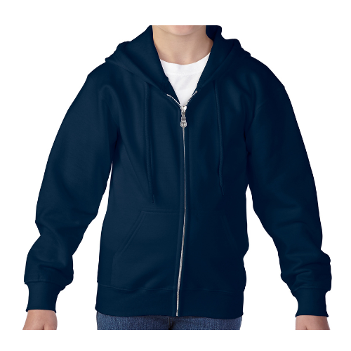 Gildan [88600B] Heavy Blend Kids Full Zip Hooded Sweatshirt