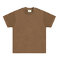 HEAVY T-SHIRT WITH SMALL NECKLINE 250GSM