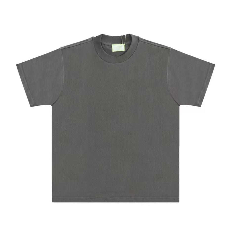 HEAVY T-SHIRT WITH SMALL NECKLINE 250GSM