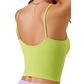 Sport Bra with Thin Shoulder Straps