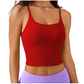 Sport Bra with Thin Shoulder Straps