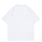 HIGH STREET LOOSE SHOULDER ROUND NECK SHORT SLEEVE T-SHIRT 250g