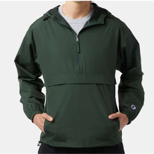 Champion - Hooded Packable Quarter-Zip Jacket - CO200