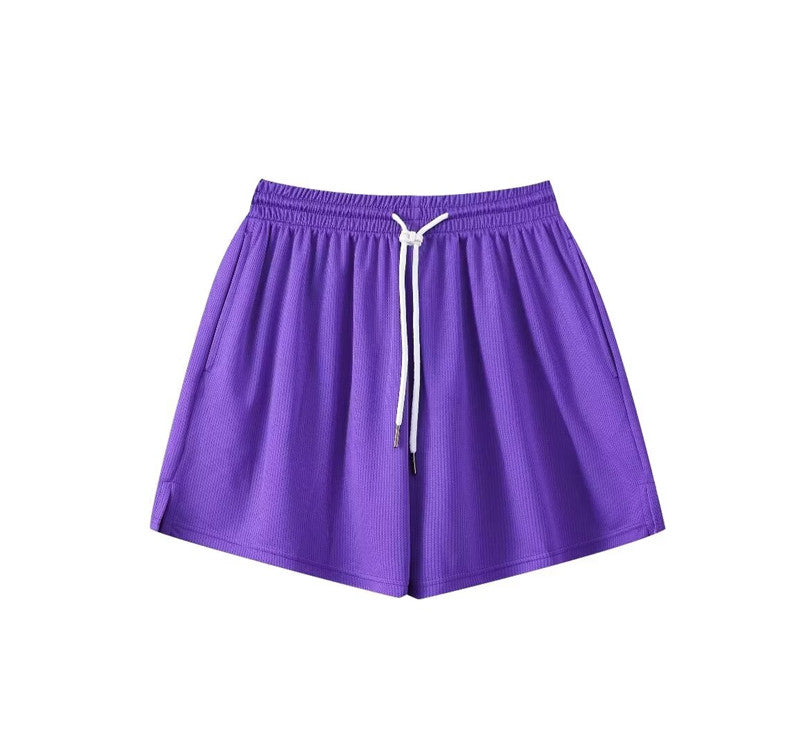 Solid Color Quick-Drying Shorts