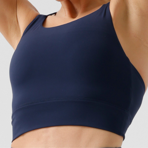 Eco-Friendly Spaghetti Strap Sports Bra