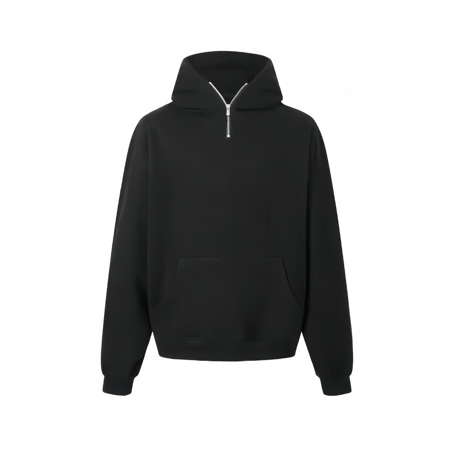 680g Half-Zip Thickened Hooded Sweatshirt