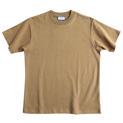 HEAVY T-SHIRT WITH SMALL NECKLINE 400g