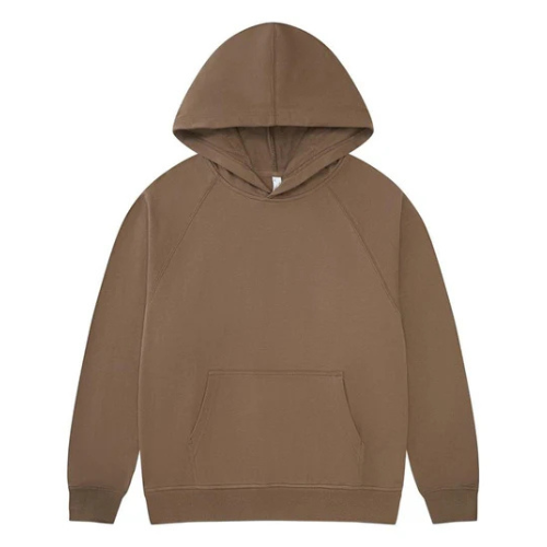 Wide Terry Hooded Rope Hooded Sweatshirt