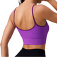 Contrast Color Seamless Knitted Sports Vest