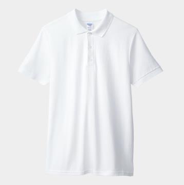 Gildan white outlet polo shirt